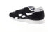 Reebok Classic Leather Nylon Mens Black Nylon Lifestyle Sneakers Shoes 10 Черный - фото #6