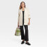 Women's Long Sleeve Fleece Jacket - Knox Rose Cream XS