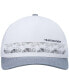 ფოტო #3 პროდუქტის Men's White and Gray Drone Footage Snapback Hat