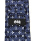 ფოტო #4 პროდუქტის Men's Batman Cross Silk Tie