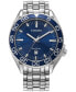 ფოტო #1 პროდუქტის Eco-Drive Men's Sport Luxury Stainless Steel Bracelet Watch 42mm