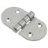 EUROMARINE Captive Pin Stainless Steel Round Hinge 2 Units