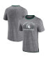 Фото #1 товара Men's Heathered Gray Michigan State Spartans Personal Record T-shirt