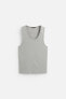 ZIP-UP VEST TOP