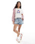 Фото #4 товара Tommy Jeans Graphic T-Shirt in White