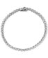 Фото #3 товара Lab Grown Diamond Tennis Bracelet (3 ct. t.w.) in 14k White Gold