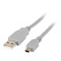 Фото #1 товара LANBERG CA-USBK-10CC-0018-S USB-A To Mini usb cable 1.8 m