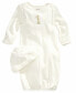 Baby Boys or Baby Girls Giraffe Gown and Hat, 2 Piece Set