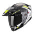 SCORPION ADX-2 Galane modular helmet Grey / Black / Yellow Neon, XL - фото #1