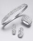 ფოტო #5 პროდუქტის Diamond Multi-Row Ring (1/2 ct. t.w.) in Sterling Silver or 14K Gold Over Sterling Silver