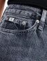 Фото #4 товара Calvin Klein Jeans high rise straight jean in grey
