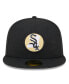 Фото #2 товара Men's Black Chicago White Sox 59FIFTY Day Team Pop Fitted Hat