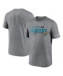Фото #1 товара Men's Heather Gray Jacksonville Jaguars Legend Team Shoutout Performance T-shirt