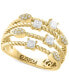 Фото #1 товара EFFY® Diamond Multi-Row Ring (1/2 ct. t.w.) in 14k Gold