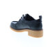 Фото #6 товара Clarks Eden Mid Lace 26161323 Womens Black Leather Block Heels Shoes 8.5