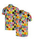 Фото #1 товара Men's and Women's Yellow Popeye Trapped Button-Up Shirt