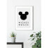 Фото #10 товара Wandbild Mickey Mouse Silhouette