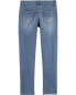Kid Medium Blue Wash Plus-Fit Skinny-Leg Jeans 4P