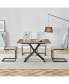 Фото #4 товара Стулья для кухни Simplie Fun минималистичные с подъемным столом и верхом со стикером из дерева и искусственная кожа