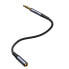 Przedłużacz kabla przewodu Audio Stereo AUX 3.5mm mini jack 1.2m czarny