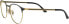 Фото #3 товара Ray-Ban Unisex Adult 0rx 6375 2890 53 Glasses Frame, Gold (Gold Top In Black), Gold (Gold Top in Black)