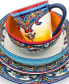 Фото #3 товара Zanzibar 20 Piece Stoneware Dinnerware Set