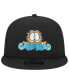 Men's Black Garfield Wordmark Trucker 9FIFTY Snapback Hat