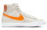 Nike Blazer Mid 77 中帮 板鞋 女款 白橙 / Кроссовки Nike Blazer Mid CZ0461-001