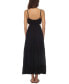 Фото #2 товара Women's Side-Cutout Maxi Dress Cover-Up