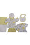 Фото #7 товара Пижама Aziz Bebe Sarı Ayı Pattern TR Set