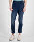 ფოტო #4 პროდუქტის Women's Mid-Rise Pull-On Capri Jeans Leggings, Created for Macy's