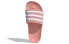 Фото #6 товара adidas originals Adilette Slides 休闲运动拖鞋 女款 粉色 / Спортивные тапочки Adidas originals Adilette Slides GX3372