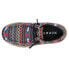 Roper Clearcut Southwest Low Boat Womens Black, Blue, Red Flats Casual 09-021-1