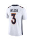 ფოტო #4 პროდუქტის Men's Russell Wilson White Denver Broncos Team Vapor Limited Jersey