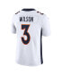 Men's Russell Wilson White Denver Broncos Team Vapor Limited Jersey