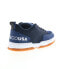 DC Clocker 2 Cafe ADYS100749-DN1 Mens Blue Suede Skate Sneakers Shoes