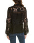 Фото #2 товара Топ DKNY Floral Lace Blouse Femme