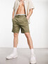 Фото #3 товара Selected Homme cotton mix chino short in khaki