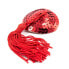 Фото #3 товара Heart Sequin Nipple Cover with Tassel Red