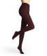 Фото #2 товара FALKE 298246 Women's Pure Matt Opaque Denier Stockings, Red (Barolo), LG, 1 Pair