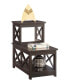 Oxford 2 Step Chairside End Table