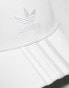 Фото #4 товара adidas Originals 3 stripe cap in white