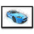 Фото #1 товара Gerahmtes Bild Blue Jag