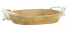 Фото #1 товара Столовая посуда Aubry Gaspard Корзина из мангового дерева с оленьими ручками