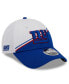 Фото #1 товара Men's White, Royal New York Giants 2023 Sideline 9FORTY Adjustable Hat