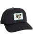Фото #4 товара Men's Black Florida State Seminoles Beach Club Laguna Trucker Snapback Adjustable Hat