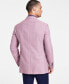 Фото #2 товара Men's Slim-Fit Lilac Weave Wool-Blend Sport Coat