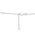 ფოტო #4 პროდუქტის Diamond Link Detail 18" Pendant Necklace (1 ct. t.w.) in Sterling Silver, Created for Macy's