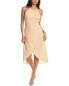 Sage The Label Spanish Steps Linen-Blend Midi Dress Women's