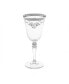 Set of 6 Water Glasses with Rich Design